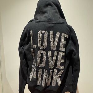 Black Love Pink Hoodie